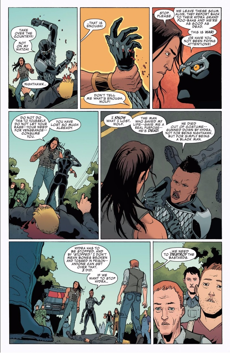 Illustration for article titled Occupy Avengers Pulls Off Incredibly Risky Move